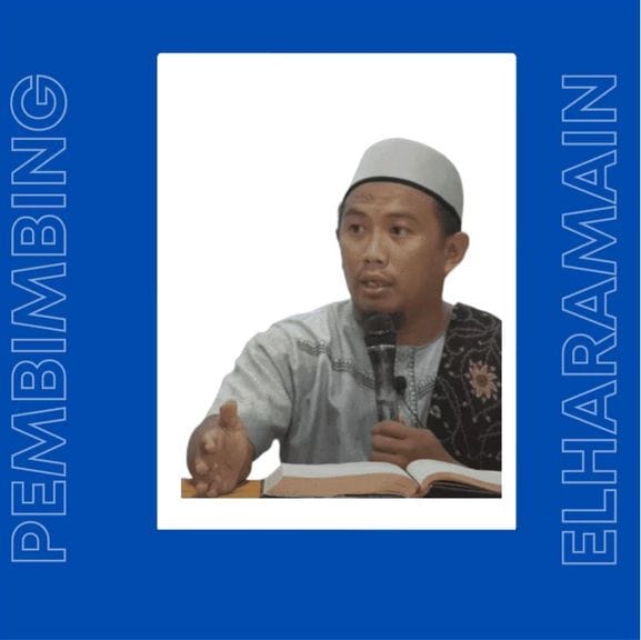 Ust. Zulfahmi Yusuf, S.Pd.I, pembimbing ibadah Elharamain Wisata